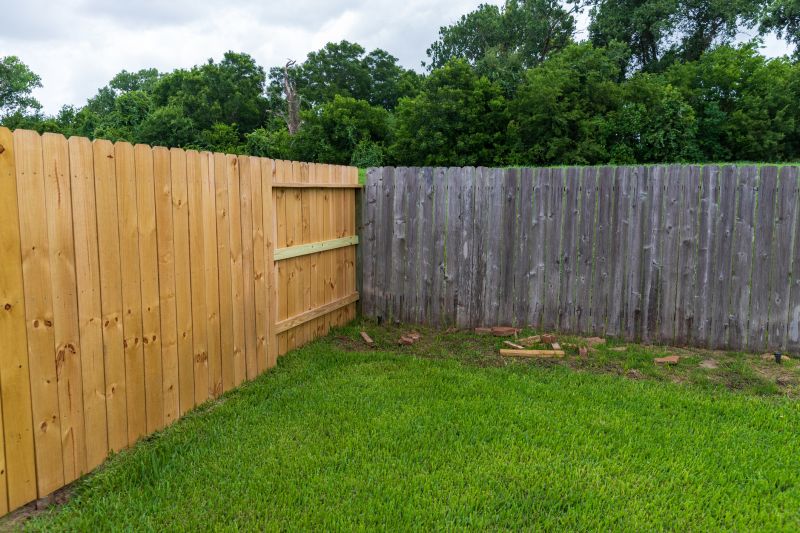 New Wooden Fence